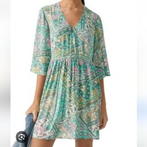Ba&sh Fleur V Neck Dress
